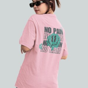 Playera oversize Pink