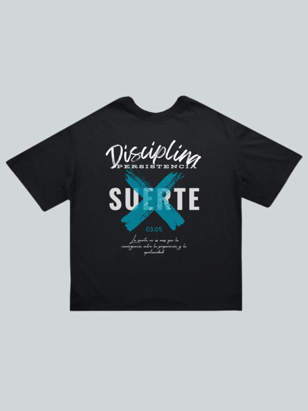 Playera X suerte Black